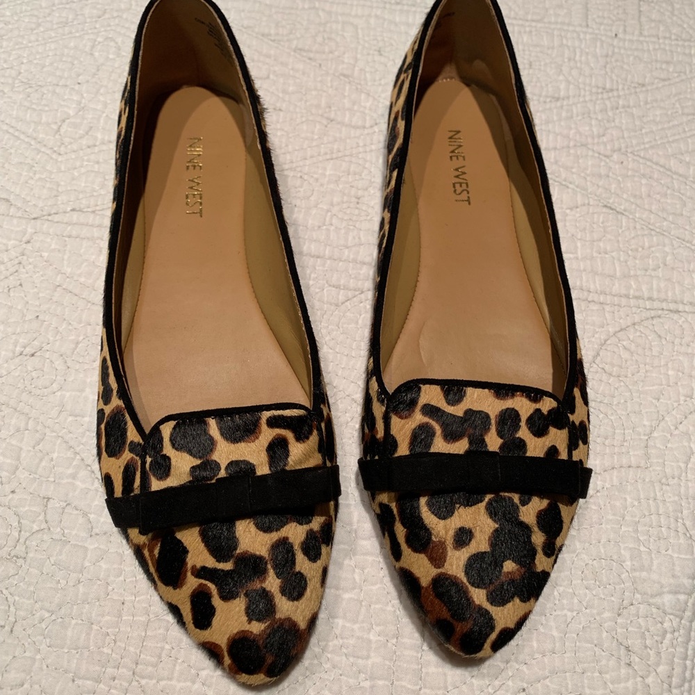 Nine West Women’s Saxiphone Pony Ballet Flat